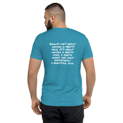 Aqua Triblend Back