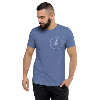 Blue Triblend Front
