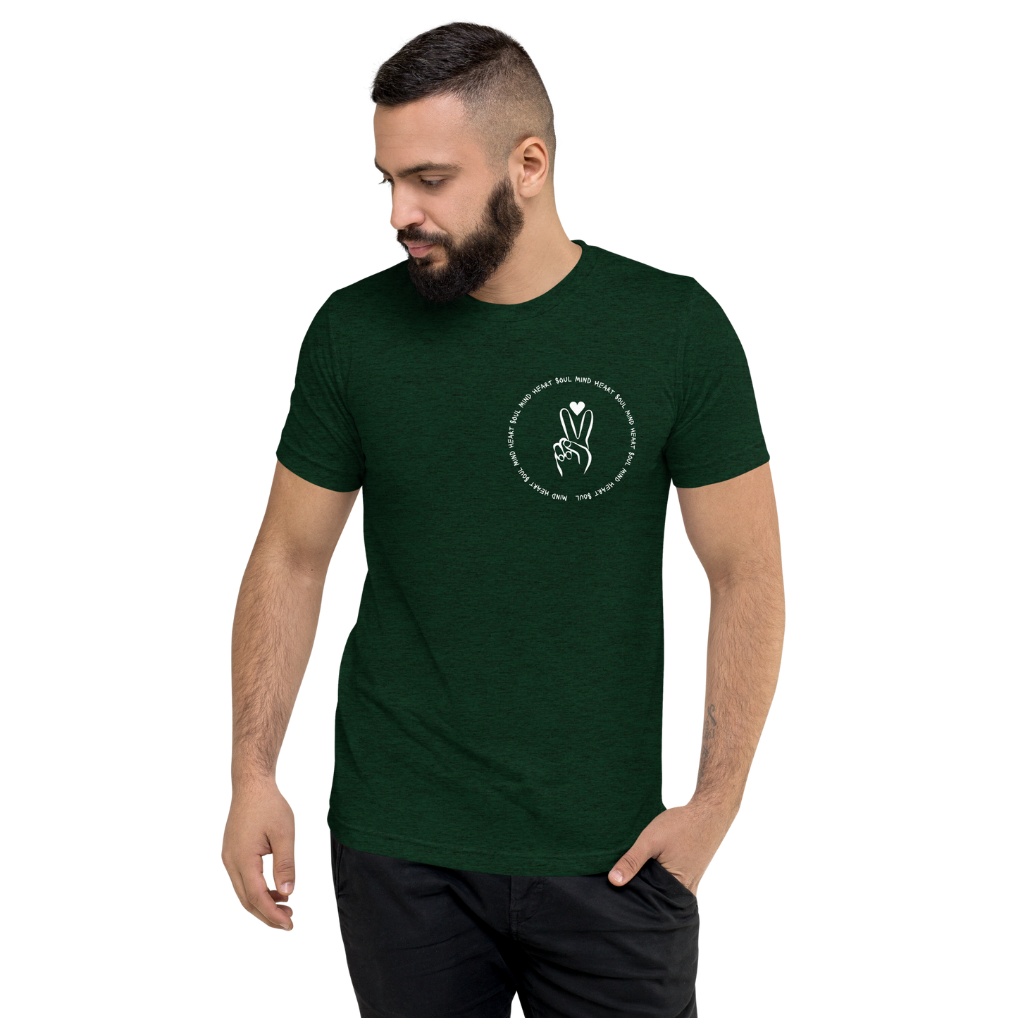 Emerald Triblend Front