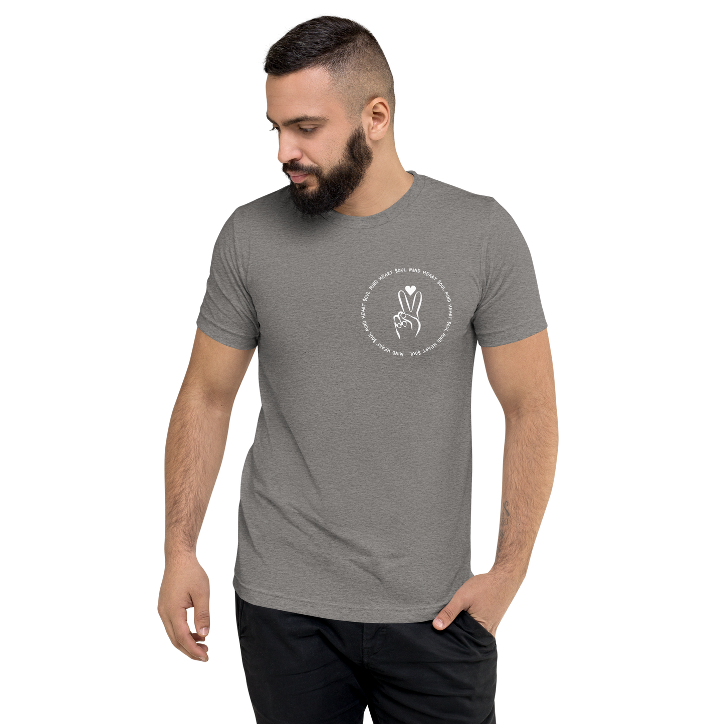 Grey Triblend Front