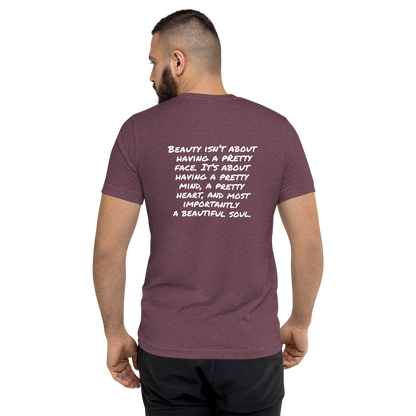Maroon Triblend Back