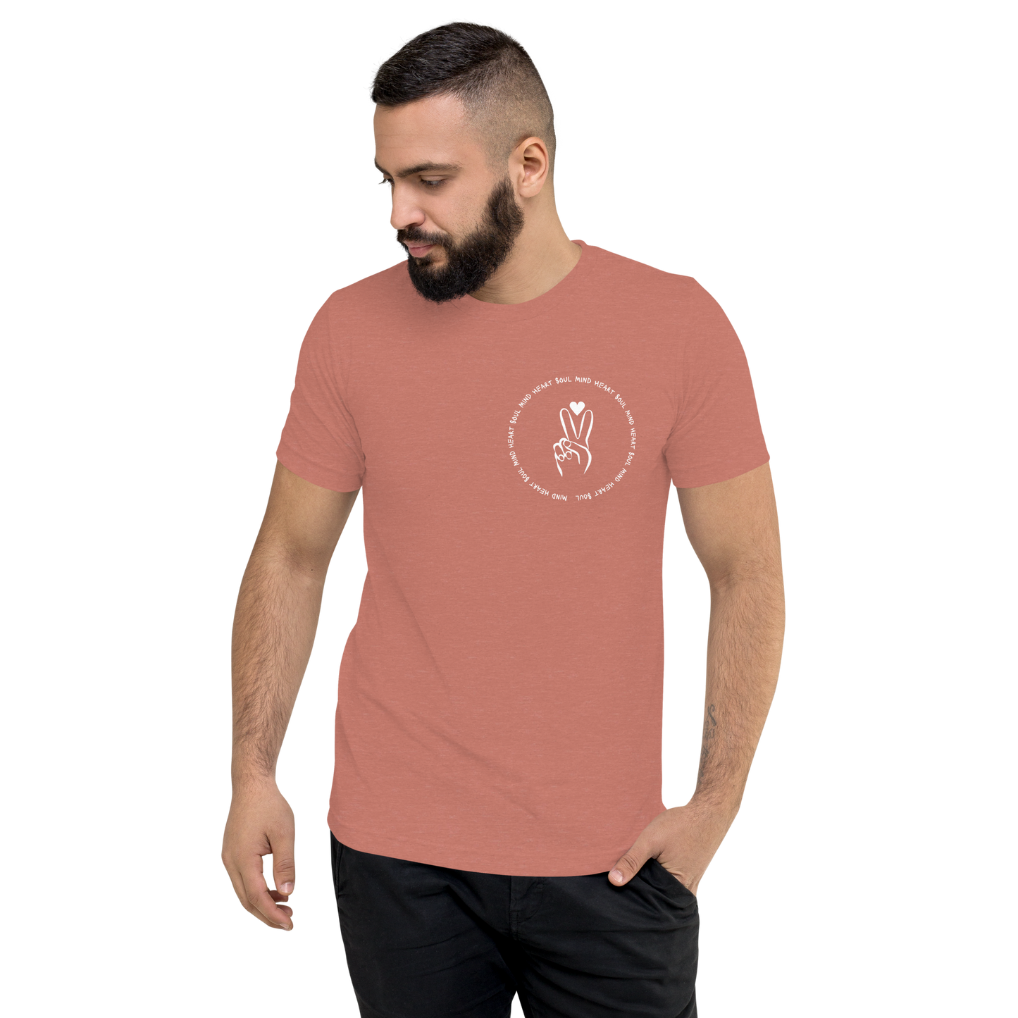 Mauve Triblend Front