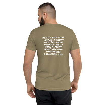 Olive Triblend Back
