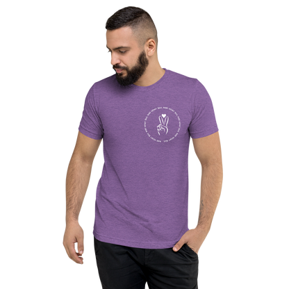 Purple Triblend Front
