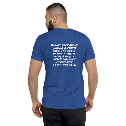 True Royal Triblend Back